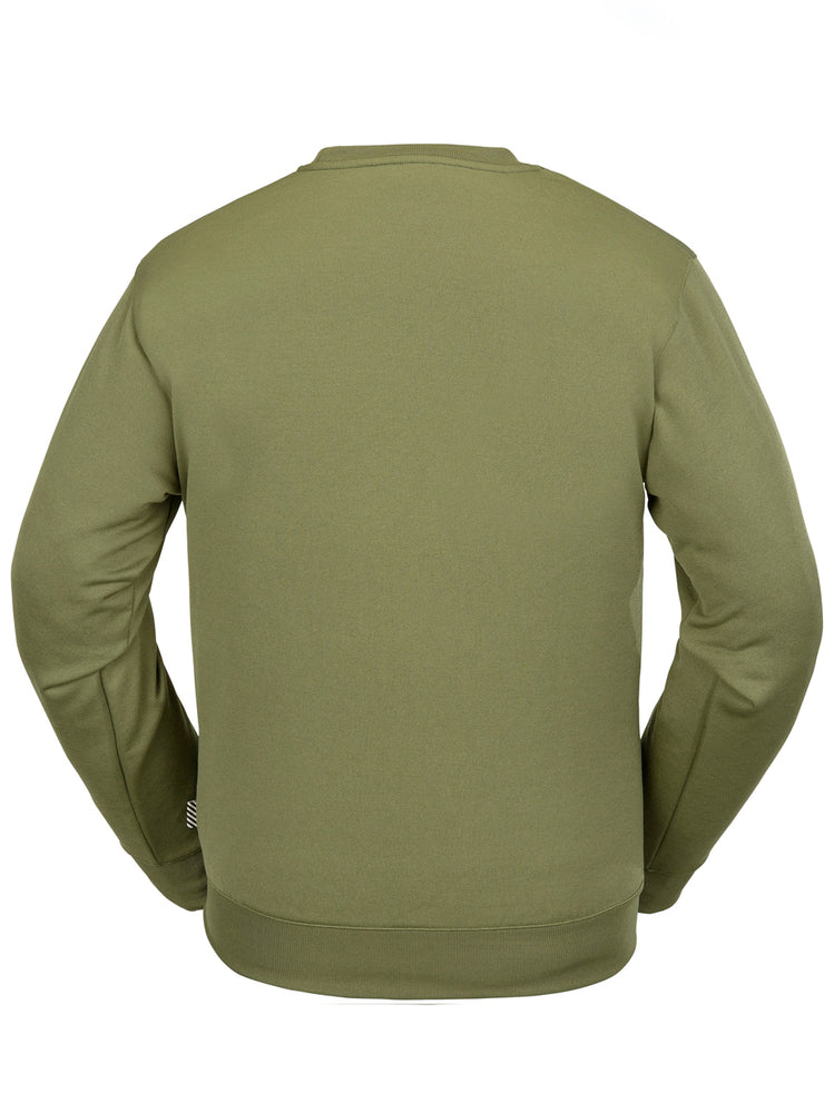 VOLCOM CORE HYDRO CREW - MILITARY - 2024 SWEATERS