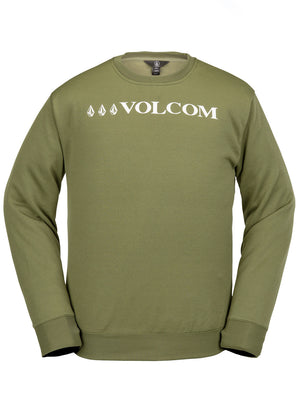 
                  
                    Load image into Gallery viewer, VOLCOM CORE HYDRO CREW - MILITARY - 2024 MILITARY SWEATERS
                  
                