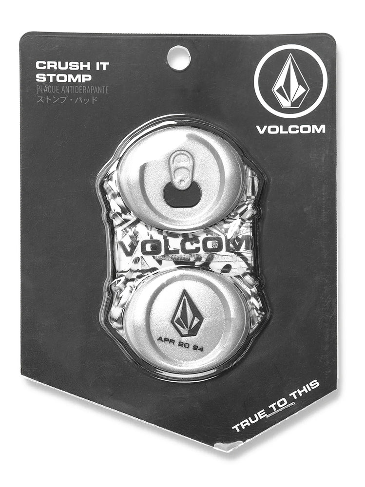 VOLCOM CRUSHED CAN STOMP PAD - BLACK