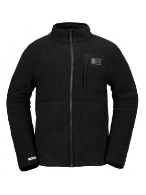 
                  
                    Load image into Gallery viewer, VOLCOM FEECER FULL ZIP FLEECE - BLACK - 2025 BLACK FLEECE
                  
                