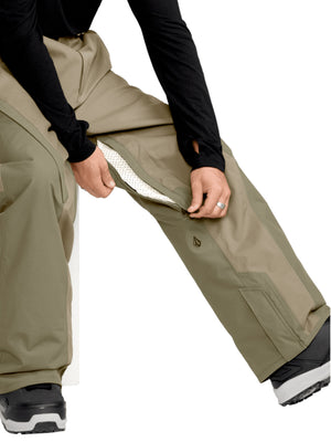 
                  
                    Load image into Gallery viewer, VOLCOM KLEVELAND SNOWBOARD PANT - MILITARY - 2026
                  
                
