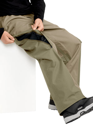 
                  
                    Load image into Gallery viewer, VOLCOM KLEVELAND SNOWBOARD PANT - MILITARY - 2026
                  
                