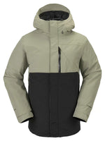 VOLCOM L GORE TEX SNOWBOARD JACKET - LIGHT MILITARY - 2024 LIGHT MILITARY SNOWBOARD JACKETS