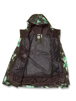 
                  
                    Load image into Gallery viewer, VOLCOM L GORE TEX SNOWBOARD JACKET - SPRITZ BLACK - 2024 SNOWBOARD JACKETS
                  
                