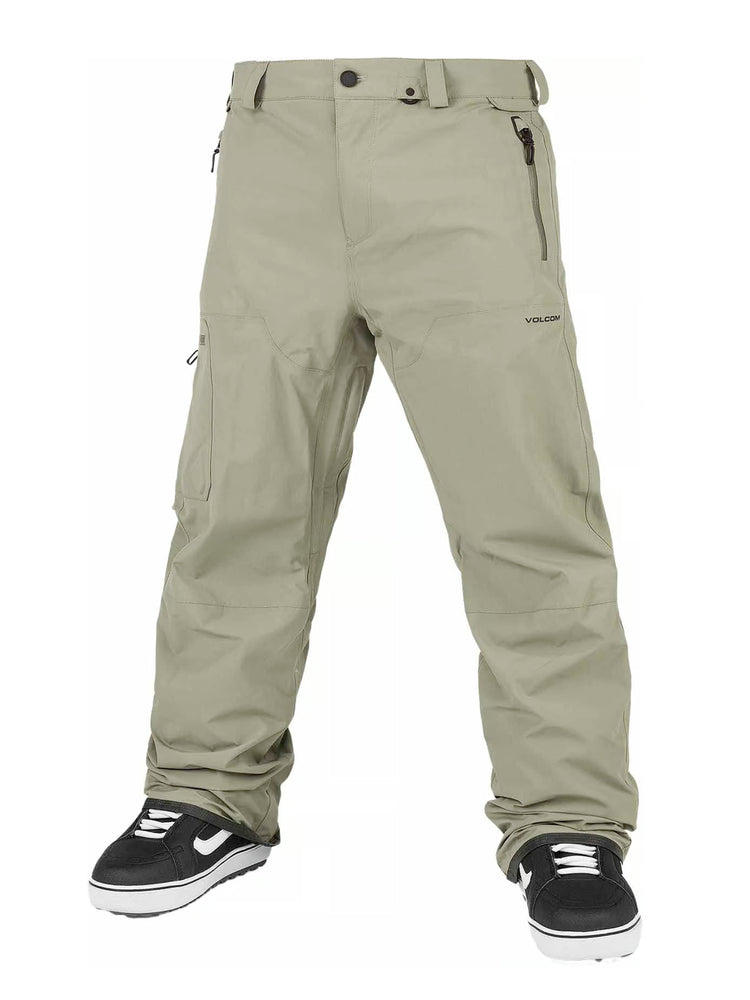 VOLCOM L GORE-TEX SNOWBOARD PANT - LIGHT MILITARY - 2024 LIGHT MILITARY SNOWBOARD PANTS