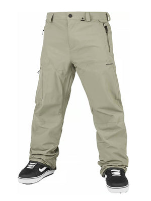 
                  
                    Load image into Gallery viewer, VOLCOM L GORE-TEX SNOWBOARD PANT - LIGHT MILITARY - 2024 LIGHT MILITARY SNOWBOARD PANTS
                  
                