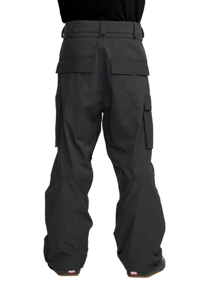 VOLCOM NWRK BAGGY SNOWBOARD PANT - BLACK - 2026 SNOWBOARD PANTS