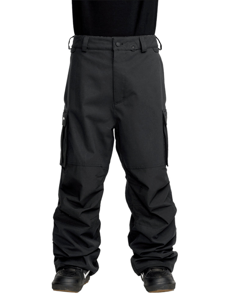VOLCOM NWRK BAGGY SNOWBOARD PANT - BLACK - 2026 BLACK SNOWBOARD PANTS