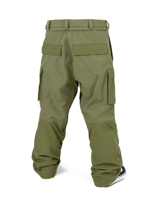
                  
                    Load image into Gallery viewer, VOLCOM NWRK BAGGY SNOWBOARD PANT - MILITARY - 2024 SNOWBOARD PANTS
                  
                