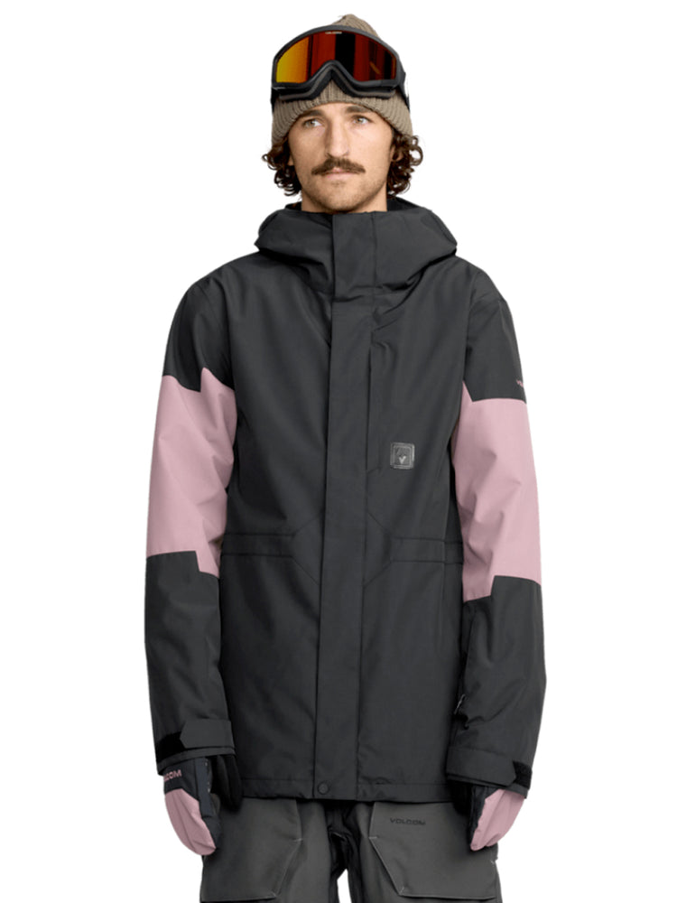 VOLCOM PRIMRY INSULATED SNOWBOARD JACKET - MAUVE - 2026 MAUVE SNOWBOARD JACKETS