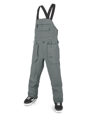 
                  
                    Load image into Gallery viewer, VOLCOM ROAN BIB OVERALL SNOWBOARD PANT - DARK GREY - 2024 DARK GREY SNOWBOARD PANTS
                  
                