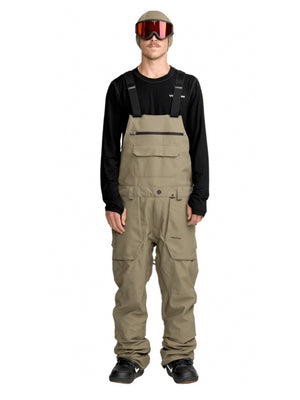 
                  
                    Load image into Gallery viewer, VOLCOM ROAN BIB OVERALL SNOWBOARD PANT - MILITARY - 2026
                  
                