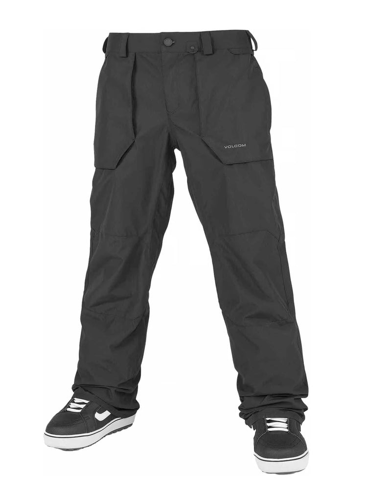 VOLCOM ROAN SNOWBOARD PANT - BLACK - 2024 BLACK SNOWBOARD PANTS