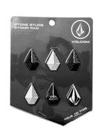 VOLCOM STONE STUDS STOMP PAD - BLACK WHITE BLACK WHITE SNOWBOARD ACCESSORIES