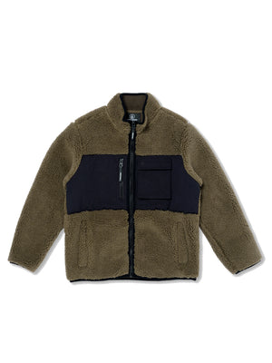 
                  
                    Load image into Gallery viewer, VOLCOM WOMENS STORM STONE ZIP FLEECE - WINTERMOSS - 2025 WINTERMOSS FLEECE
                  
                
