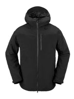 VOLCOM TDS 2L GORE-TEX SNOWBOARD JACKET - BLACK - 2024 BLACK SNOWBOARD JACKETS