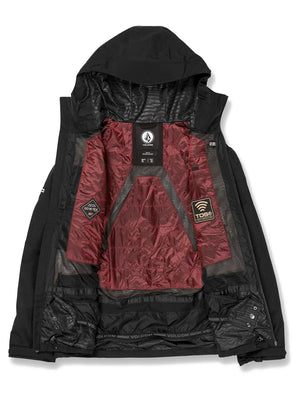 
                  
                    Load image into Gallery viewer, VOLCOM TDS 2L GORE-TEX SNOWBOARD JACKET - BLACK - 2024 SNOWBOARD JACKETS
                  
                
