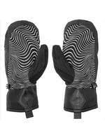 VOLCOM V.CO NYLE SNOWBOARD MITTS - BLACK PRINT - 2025 SNOWBOARD GLOVES