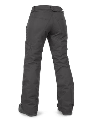 
                  
                    Load image into Gallery viewer, VOLCOM WOMENS BRIDGER INSULATED SNOWBOARD PANT - BLACK - 2024 SNOWBOARD PANTS
                  
                