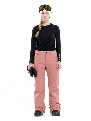 
                  
                    Load image into Gallery viewer, VOLCOM WOMENS FROCHICKIE INSULATED SNOWBOARD PANT - EARTH PINK - 2024 SNOWBOARD PANTS
                  
                