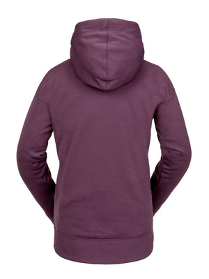 
                  
                    Load image into Gallery viewer, VOLCOM WOMENS RIDING HYDRO HOODIE - BLACKBERRY - 2024 HOODIES
                  
                