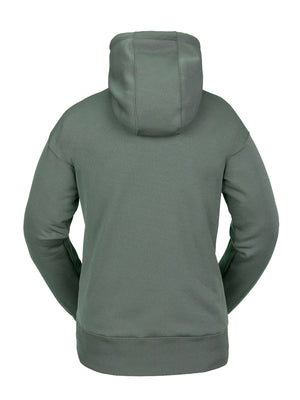 
                  
                    Load image into Gallery viewer, VOLCOM WOMENS RIDING HYDRO HOODIE - EUCALYPTUS - 2024 HOODIES
                  
                