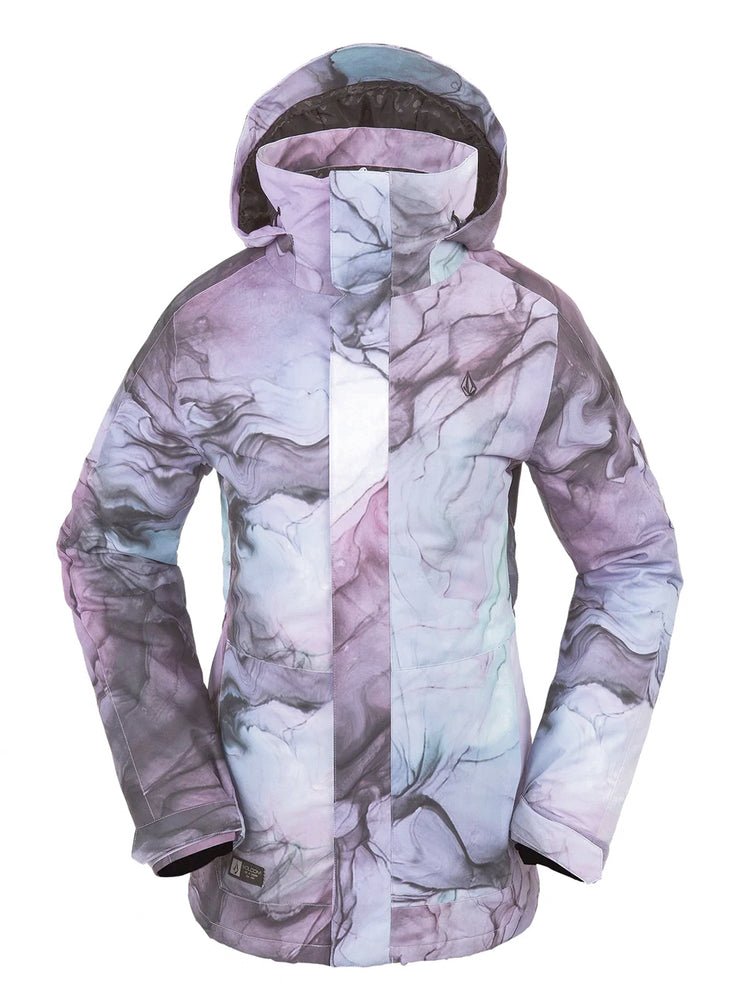 
                  
                    Load image into Gallery viewer, VOLCOM WOMENS WESTLAND INSULATED SNOWBOARD JACKET - GLACIER INK - 2024 GLACIER INK SNOWBOARD JACKETS
                  
                