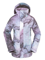 VOLCOM WOMENS WESTLAND INSULATED SNOWBOARD JACKET - GLACIER INK - 2024 GLACIER INK SNOWBOARD JACKETS