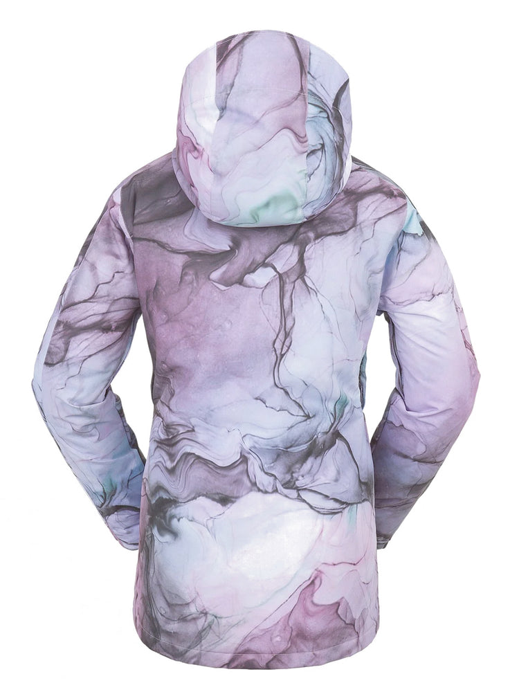 VOLCOM WOMENS WESTLAND INSULATED SNOWBOARD JACKET - GLACIER INK - 2024 SNOWBOARD JACKETS