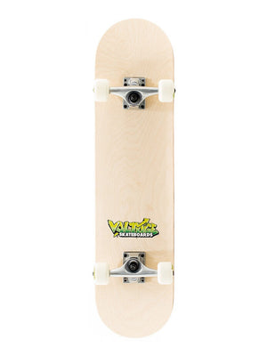 
                  
                    Load image into Gallery viewer, VOLTAGE GRAFFITI LOGO SKATEBOARD COMPLETE 7.5 NATURAL skateboard completes
                  
                