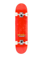 VOLTAGE GRAFFITI LOGO SKATEBOARD COMPLETE 7.5 RED skateboard completes