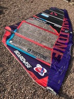 2022 Duotone Warp Fin 5.8 m2 Used windsurfing sails