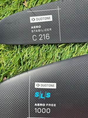 
                  
                    Load image into Gallery viewer, 2024 Duotone Aero Free SLS used wing set 1000 / 216
                  
                