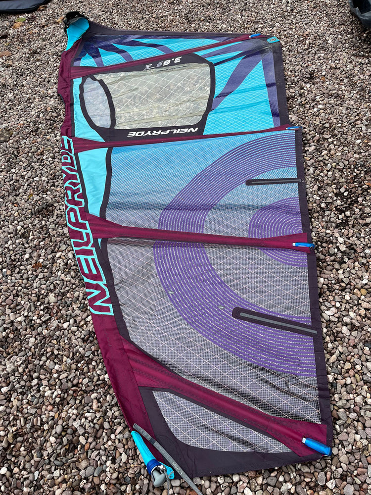 2020 Neilpryde Zone Pro HD 3.6 m2 Used windsurfing sails