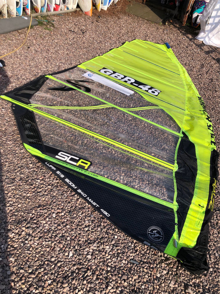 2019 Simmer SCR 9.2 m2 Used windsurfing sails