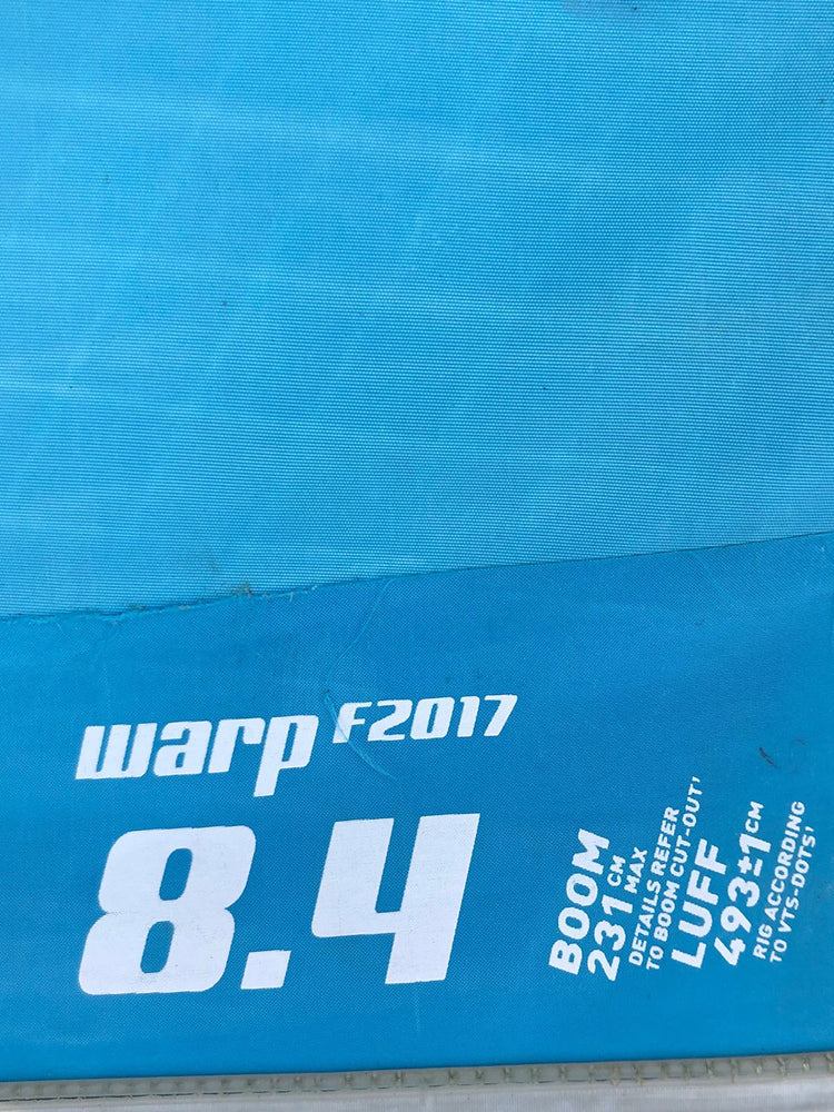 2017 North Warp 8.4 m2 Used windsurfing sails