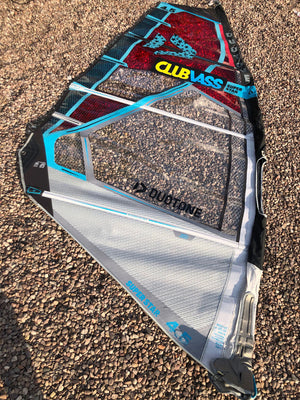 
                  
                    Load image into Gallery viewer, 2021 Duotone Super Star 4.5 m2 (Panel Repair ) Used windsurfing sails
                  
                