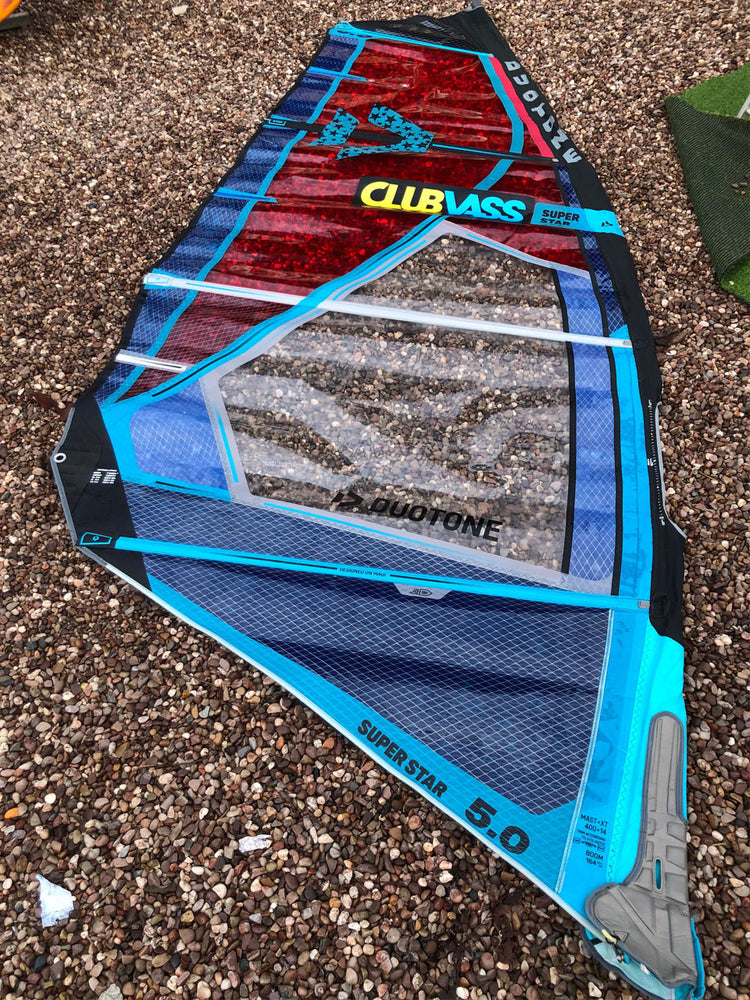 2021 Duotone Super Star 5.0 m2 Used windsurfing sails