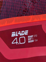 2022 Severne Blade 4.0 m2 (red) Used windsurfing sails