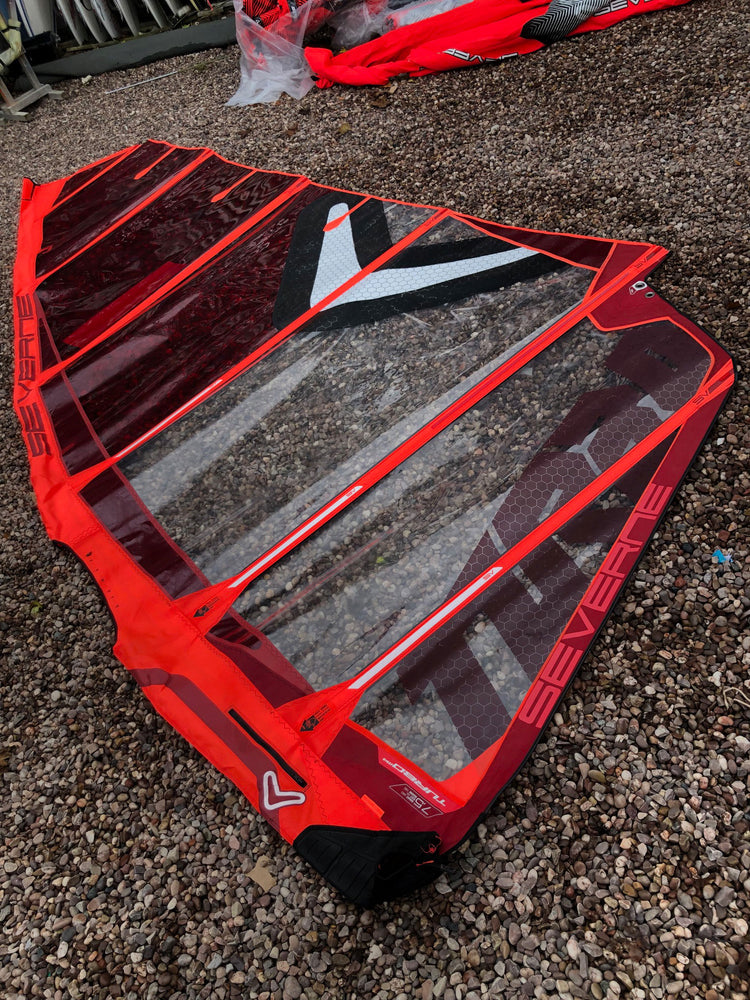2023 Severne Turbo M4 7.5 m2 Used windsurfing sails