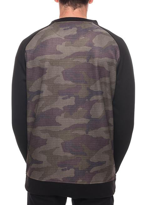 686 CREWNECK BONDED FLEECE SWEATSHIRT - FATIGUE CAMO PRINT - 2018 SWEATERS