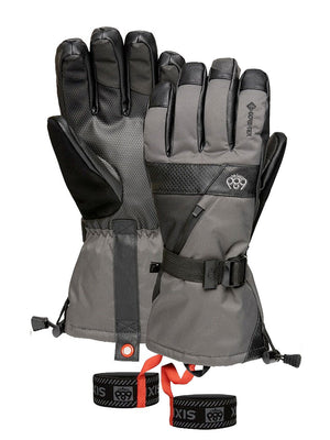 
                  
                    Load image into Gallery viewer, 686 GORE-TEX SMARTY 3 IN 1 GAUNTLET SNOWBOARD GLOVE - CHARCOAL - 2023 CHARCOAL SNOWBOARD GLOVES
                  
                