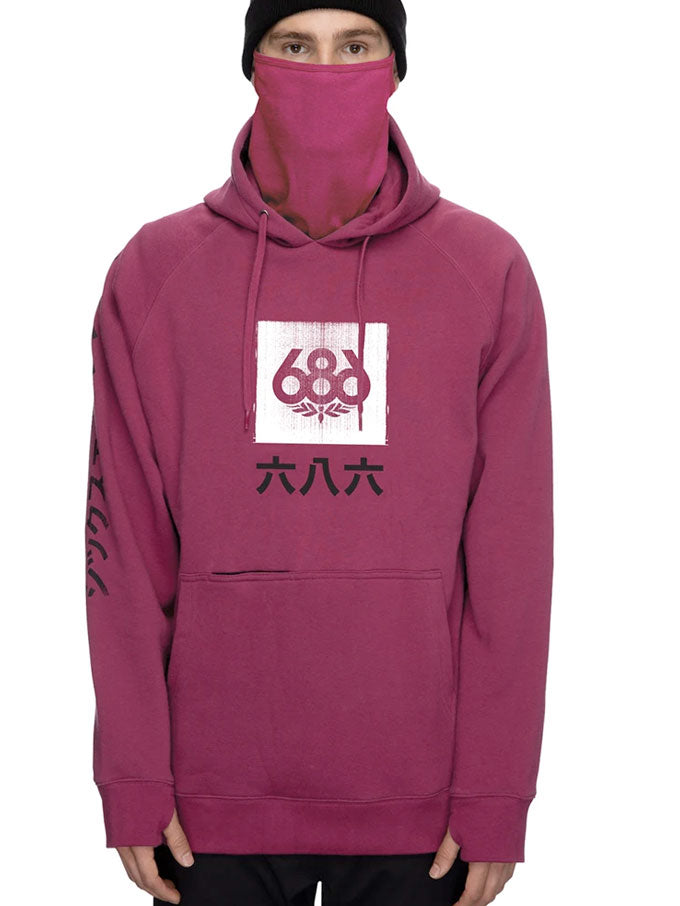 686 JAPAN PULLOVER HOODY - MALBEC - 2022 MALBEC HOODIES