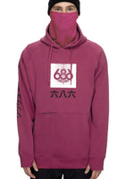 686 JAPAN PULLOVER HOODY - MALBEC - 2022 MALBEC HOODIES