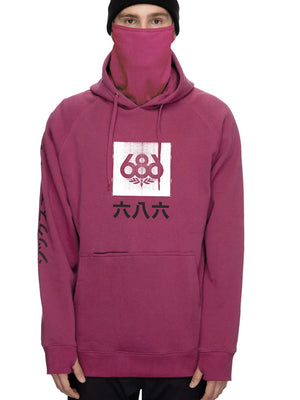 
                  
                    Load image into Gallery viewer, 686 JAPAN PULLOVER HOODY - MALBEC - 2022 MALBEC HOODIES
                  
                