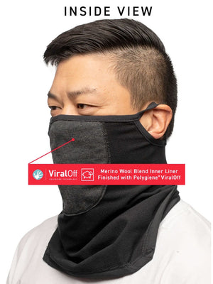 
                  
                    Load image into Gallery viewer, 686 POLYGIENE VIRALOFF REFORM FACEMASK - BLACK FACEMASKS
                  
                