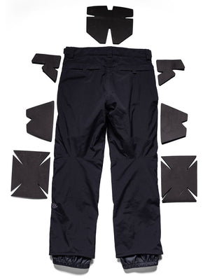 
                  
                    Load image into Gallery viewer, 686 PROGRESSION V2 PADDED SNOWBOARD PANT - BLACK SNOWBOARD PANTS
                  
                
