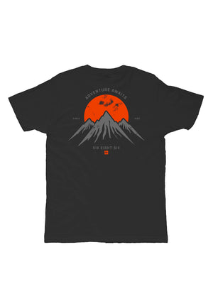 
                  
                    Load image into Gallery viewer, 686 RISING SUN T-SHIRT - BLACK - 2023 T-SHIRTS
                  
                