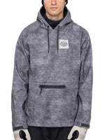 686 WATERPROOF HOODY - CHARCOAL WASH - 2023 CHARCOAL WASH HOODIES