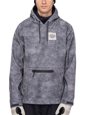 
                  
                    Load image into Gallery viewer, 686 WATERPROOF HOODY - CHARCOAL WASH - 2023 CHARCOAL WASH HOODIES
                  
                